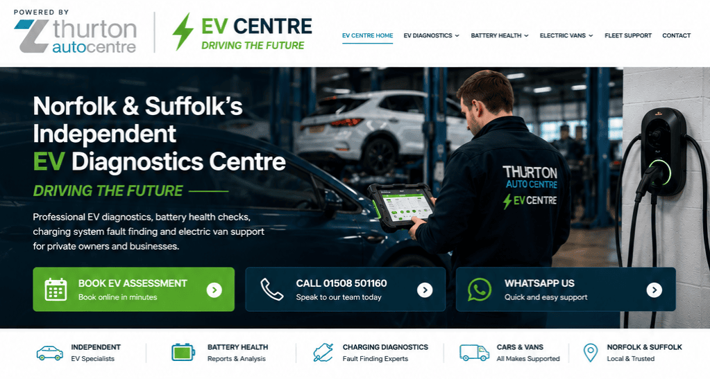 EV Diagnostics in Norwich: A Professional Guide to Electric Vehicle Health